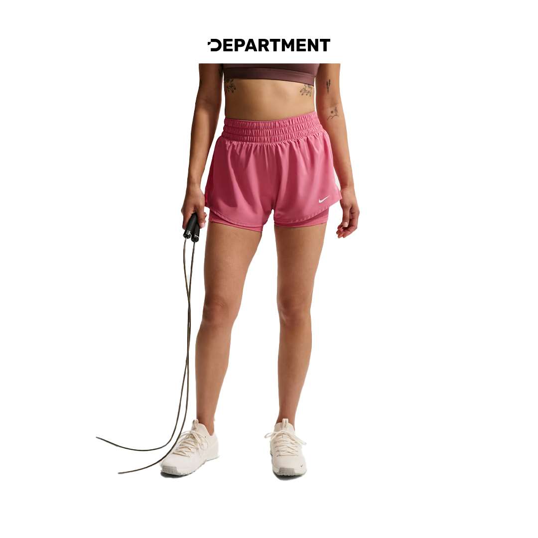 NIKE DRI-FIT ONE MID-RISE 3" 2-IN-1