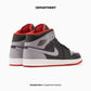 NIKE AIR JORDAN 1 MID "BRED SHADOW"