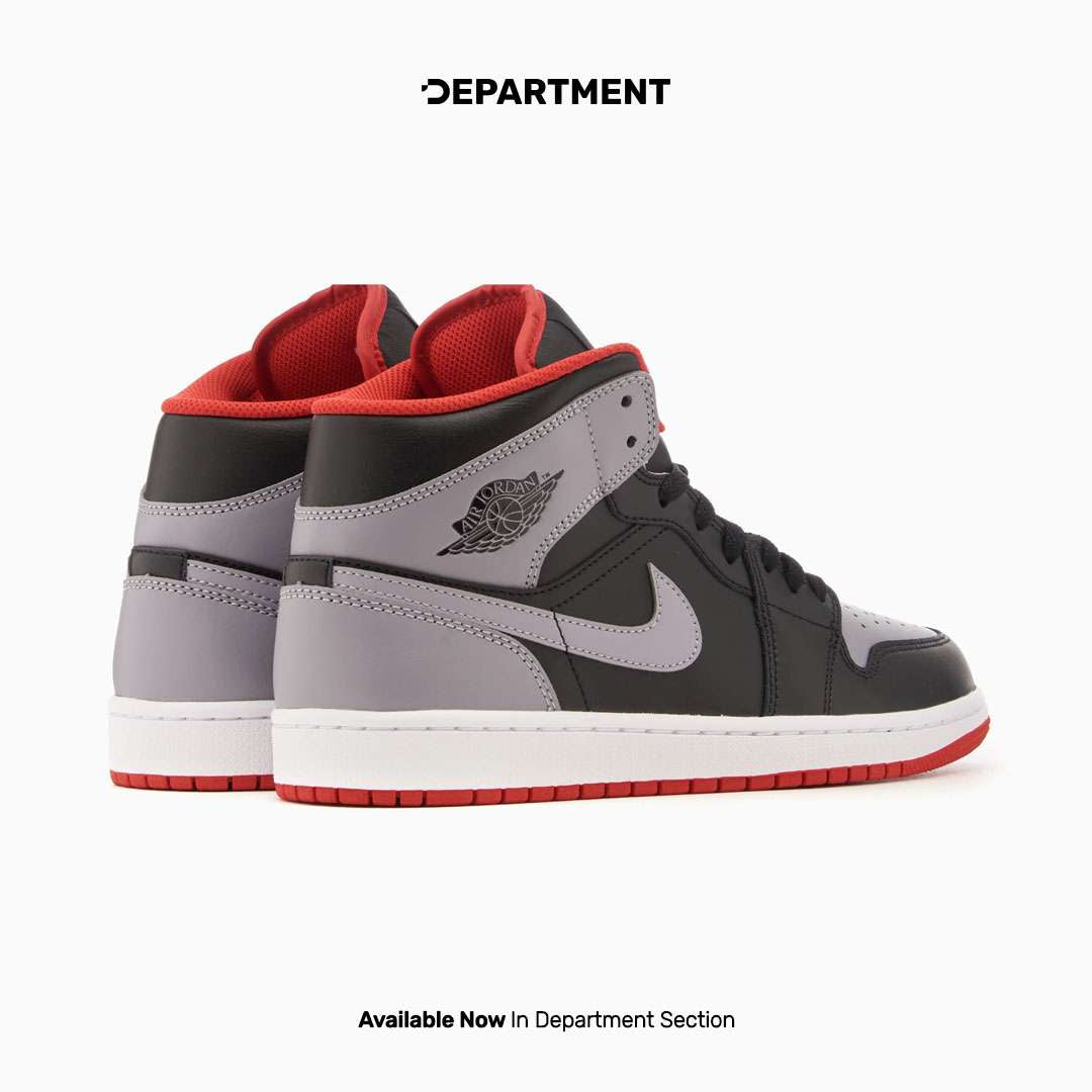 NIKE AIR JORDAN 1 MID "BRED SHADOW"