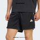 ADIDAS WORKOUT ESSENTIALS BASE 3-STRIPES PIQUE 7"