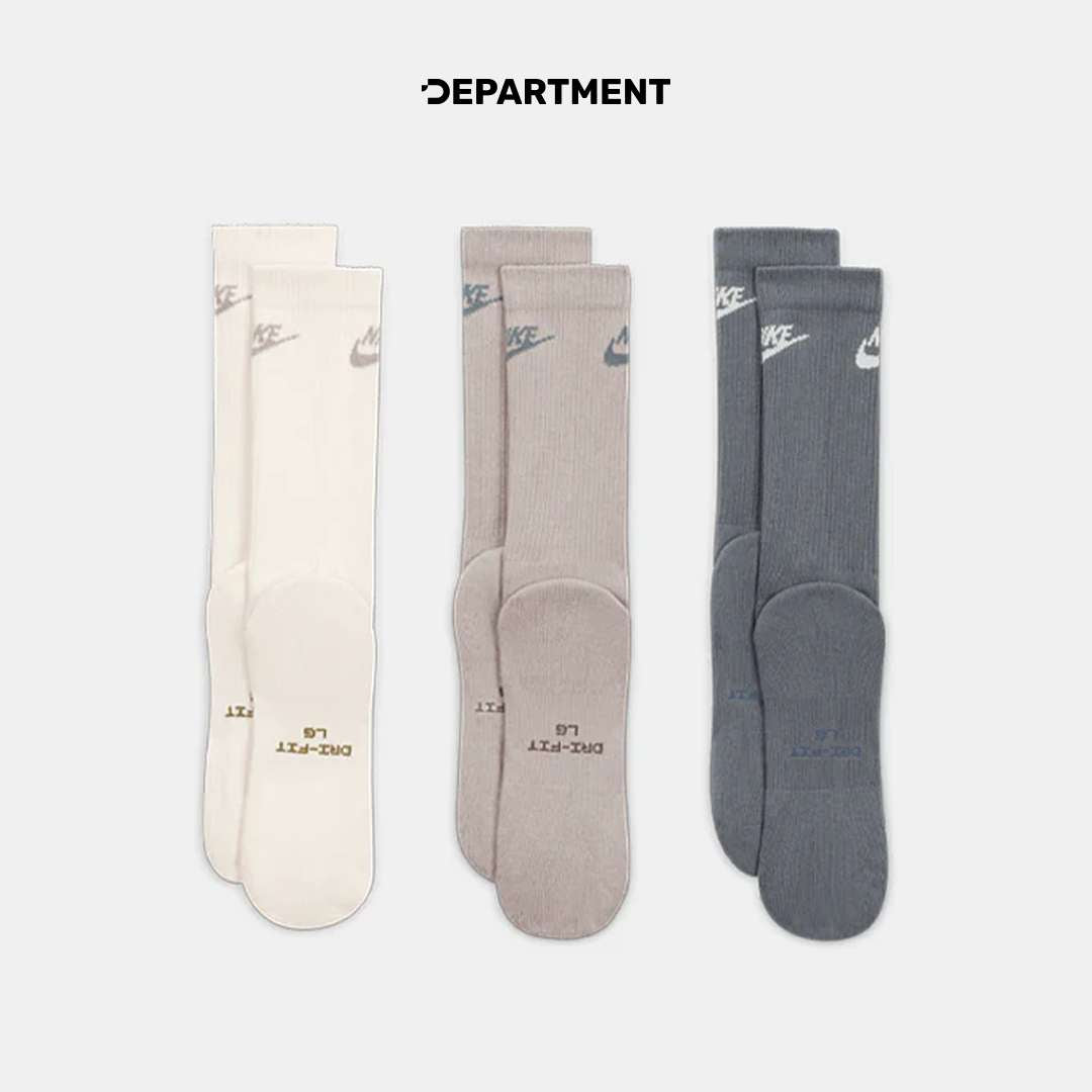 NIKE EVERYDAY ELEVATED CREW 3P