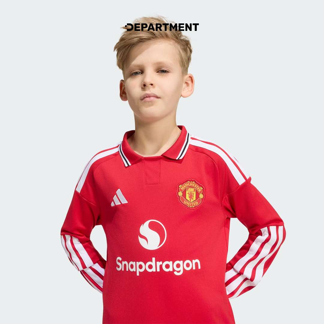 ADIDAS MANCHESTER UNITED FC 26/27 HOME KIDS LS