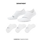 NIKE EVERYDAY PLUS LIGHTWEIGHT TRAINING FOOTIE 3P