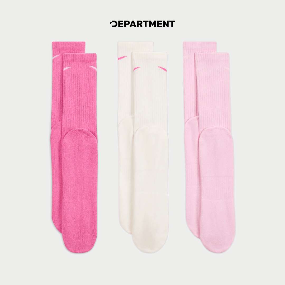NIKE EVERYDAY CUSHIONED TRAINING CREW 3P