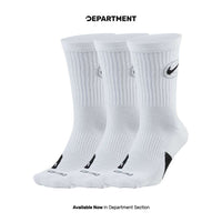NIKE EVERYDAY CREW BASKETBALL SOCKS 3P