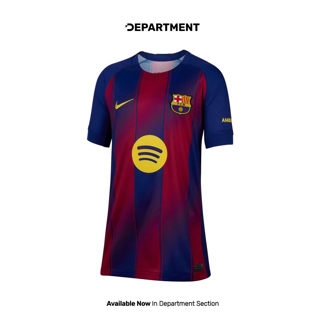 NIKE FC BARCELONA 25/26 BIG KIDS STADIUM HOME