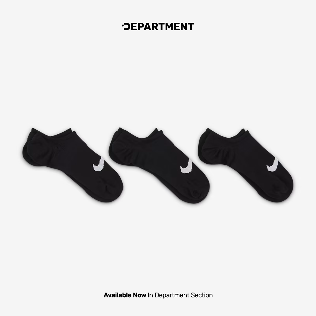 NIKE EVERYDAY PLUS LIGHTWEIGHT TRAINING FOOTIE 3P