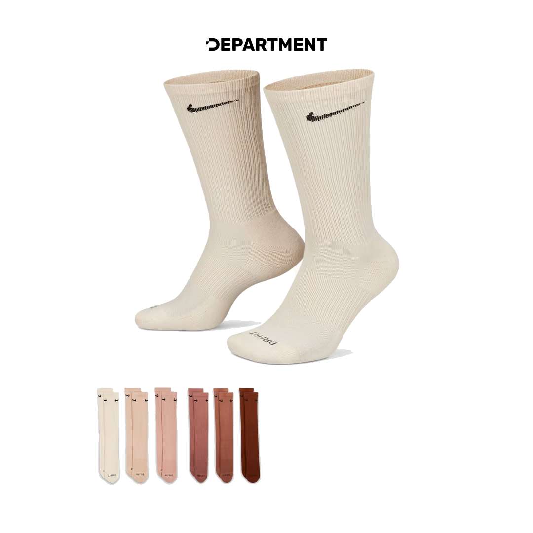 NIKE EVERYDAY PLUS CUSHIONED CREW 6P