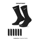 NIKE EVERYDAY PLUS CUSHIONED TRAINING CREW 6P