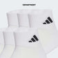 ADIDAS CUSHIONED ESSENTIALS ANKLE 6P