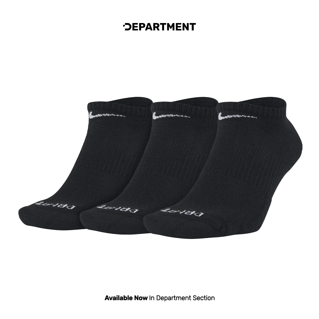 NIKE EVERYDAY PLUS CUSHION NO-SHOW 3P