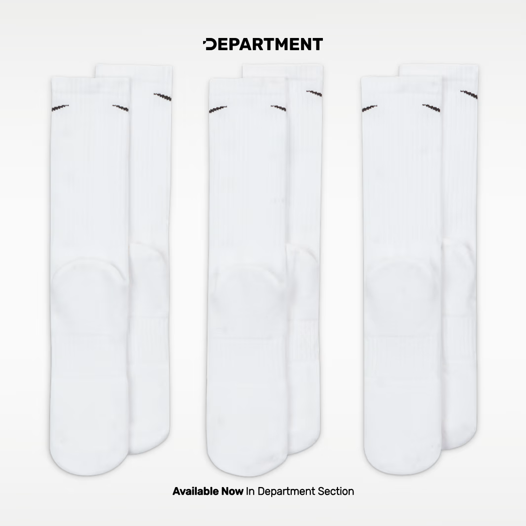 NIKE EVERYDAY CUSHIONED CREW 3P
