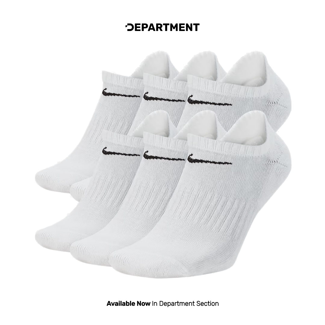 NIKE EVERYDAY CUSHIONED TRAINING NO-SHOW 6P