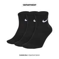 NIKE EVERYDAY LIGHTWEIGHT ANKLE SOCK 3P