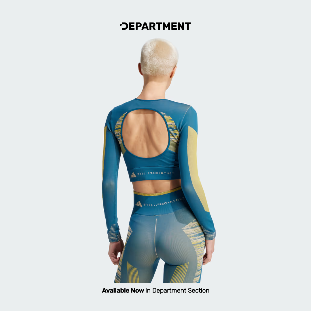 ADIDAS STELLA MCCARTNEY TRUESTRENGTH SEAMLESS YOGA LS