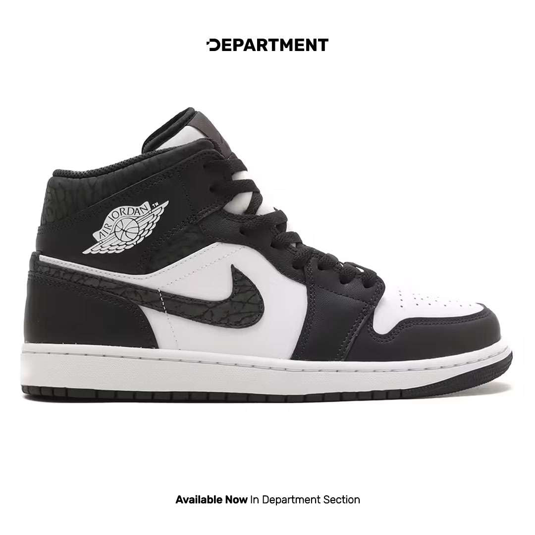 NIKE AIR JORDAN 1 MID SE "PANDA ELEPHANT"