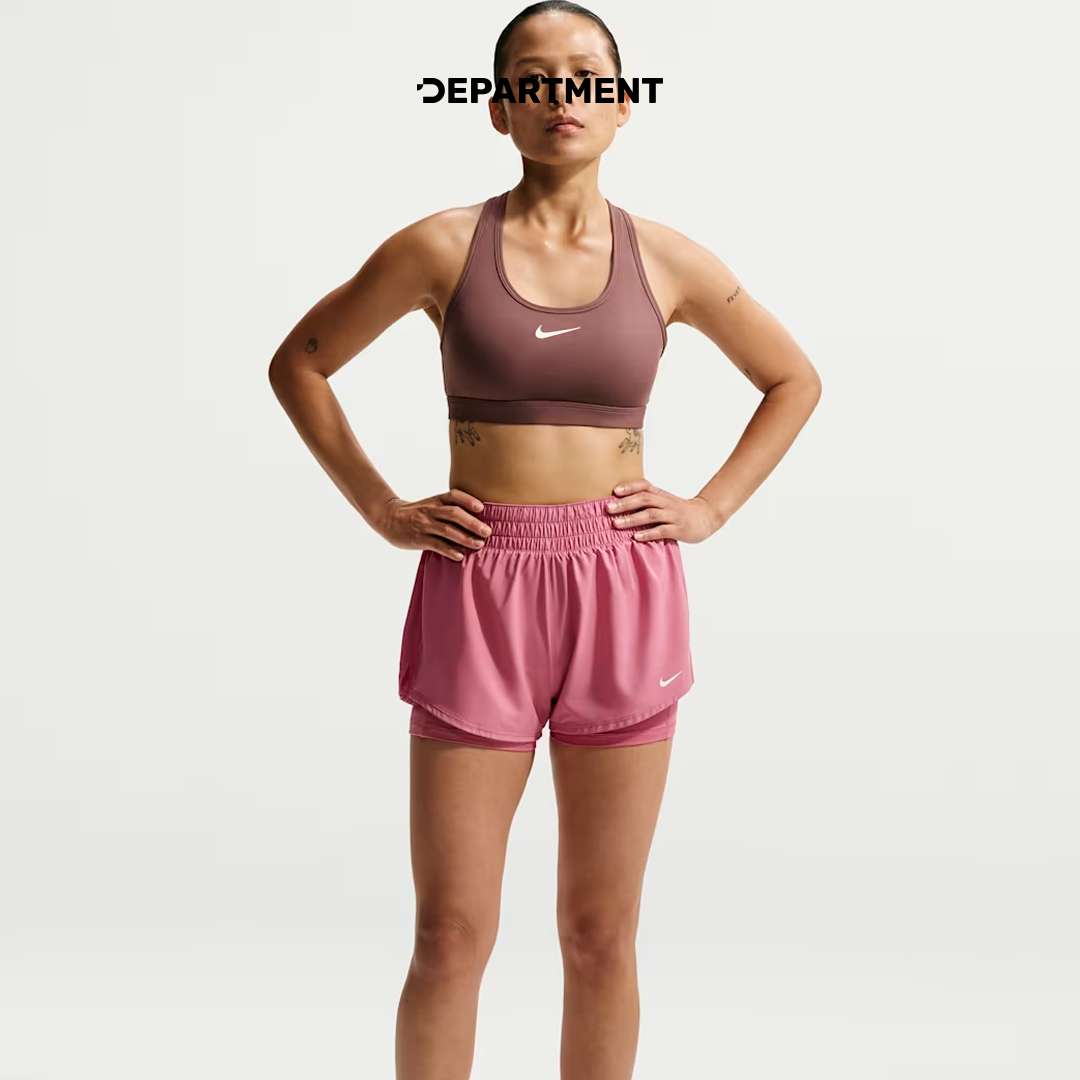NIKE DRI-FIT ONE MID-RISE 3" 2-IN-1