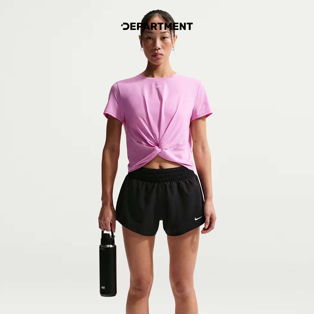 NIKE DRI-FIT ONE MID-RISE 3" BRIEF-LINED