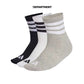ADIDAS 3-STRIPES CUSHIONED SPORTSWEAR MID-CUT 3P