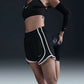 NIKE TEMPO DRI-FIT MID-RISE BRIEF-LINED