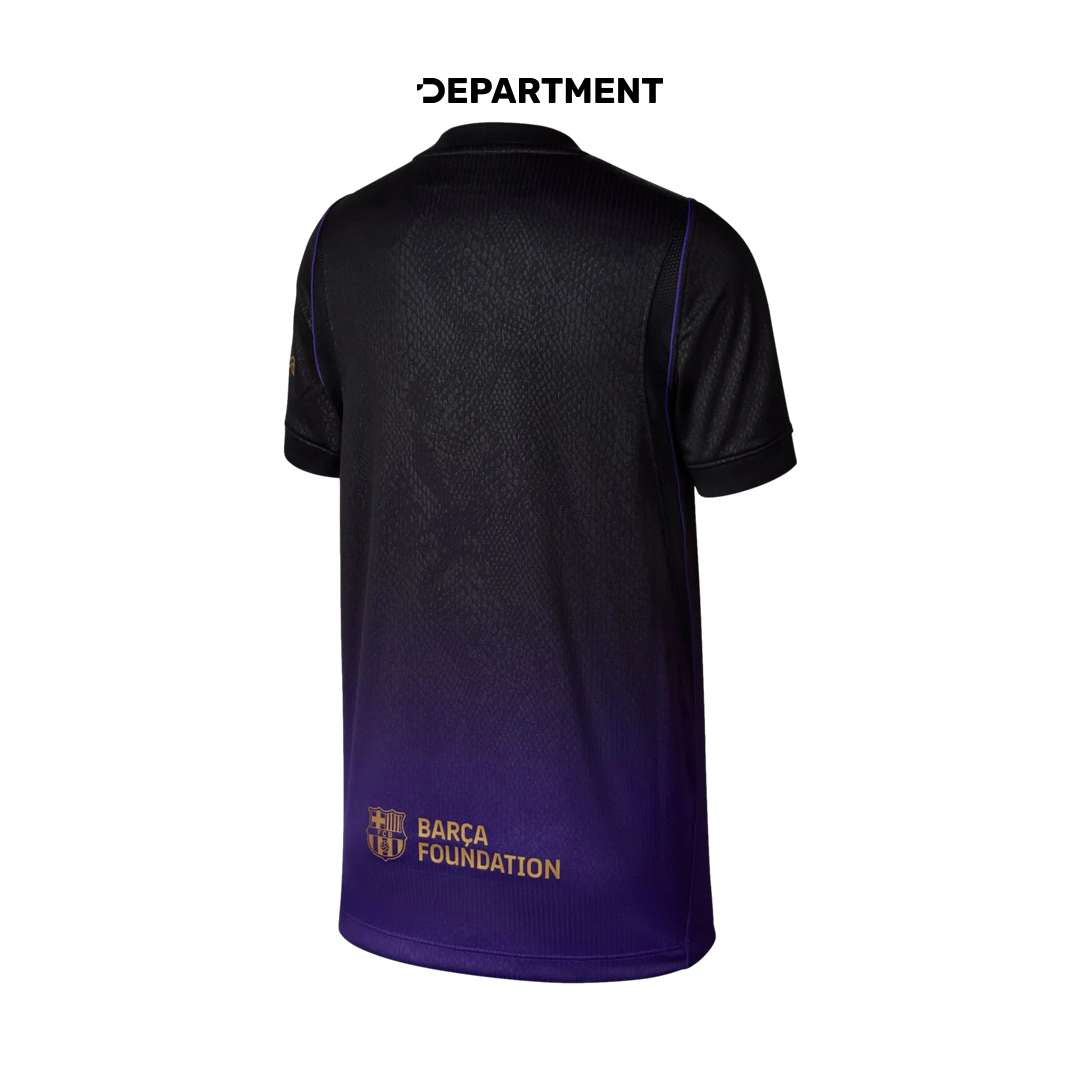NIKE FC BARCELONA 26/27 STADIUM AWAY REPLICA KIDS X KOBE