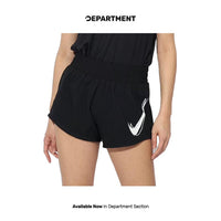 NIKE ONE SWOOSH DRI-FIT MID-RISE BRIEF-LINED
