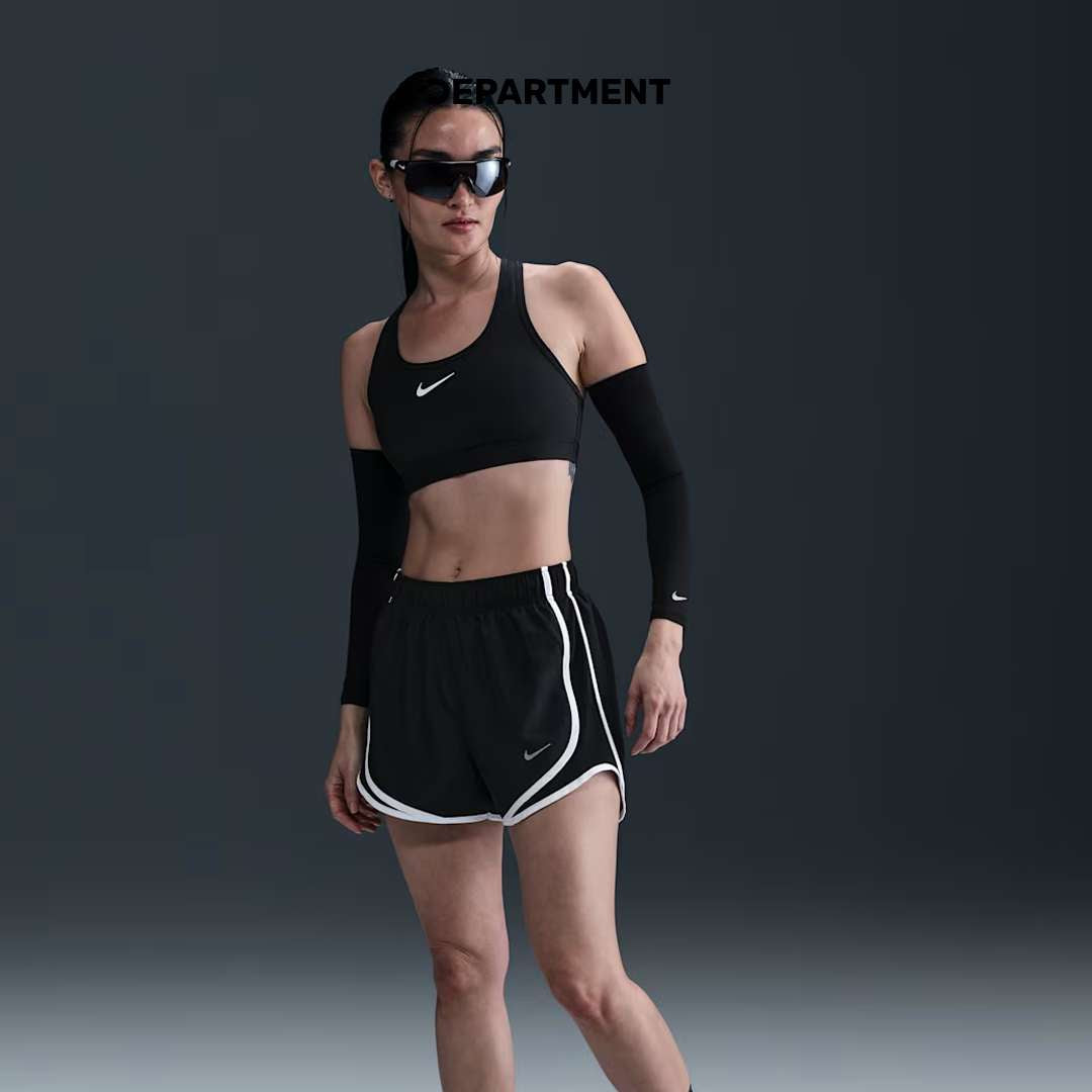 NIKE TEMPO DRI-FIT MID-RISE BRIEF-LINED