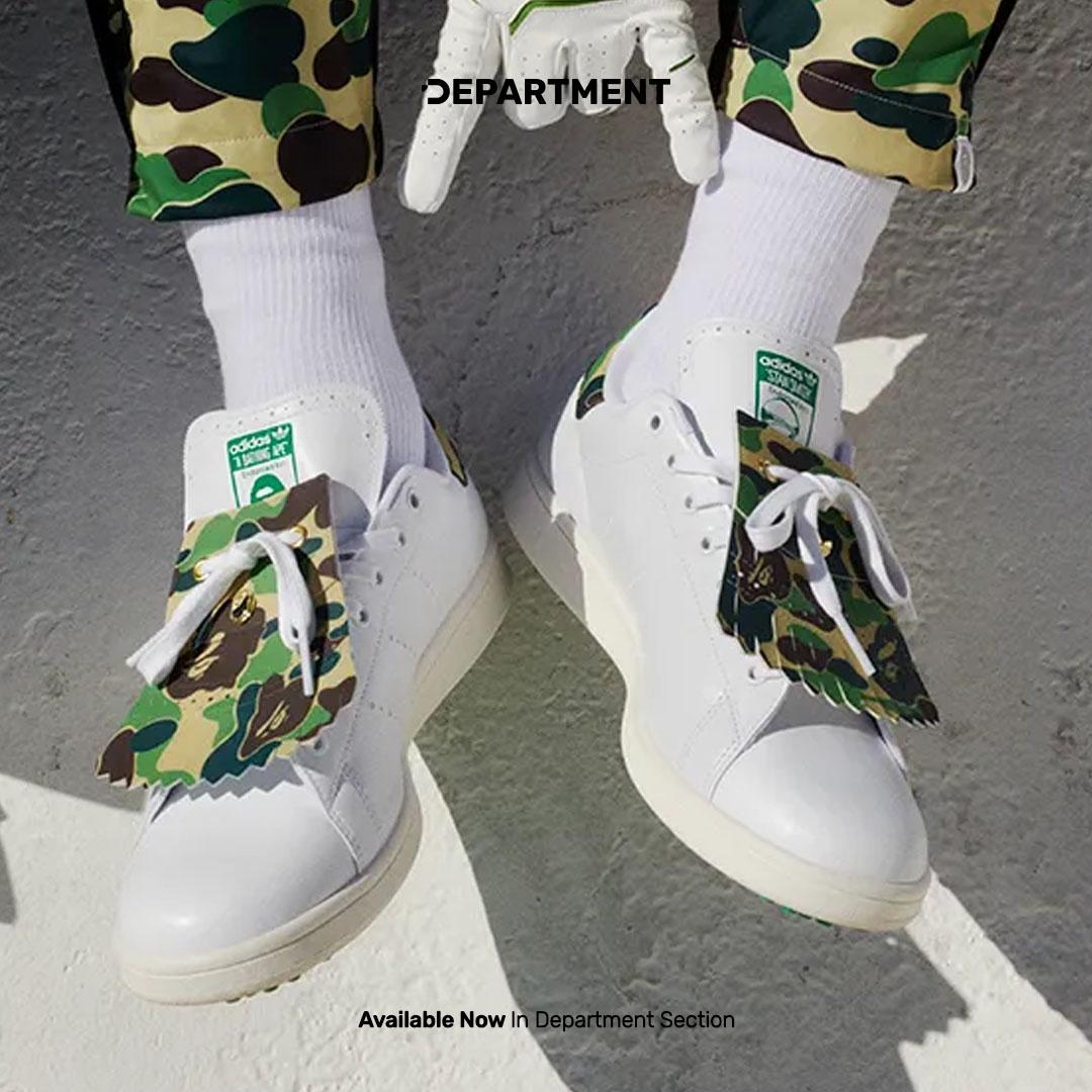 ADIDAS STAN SMITH GOLF X BAPE – Department