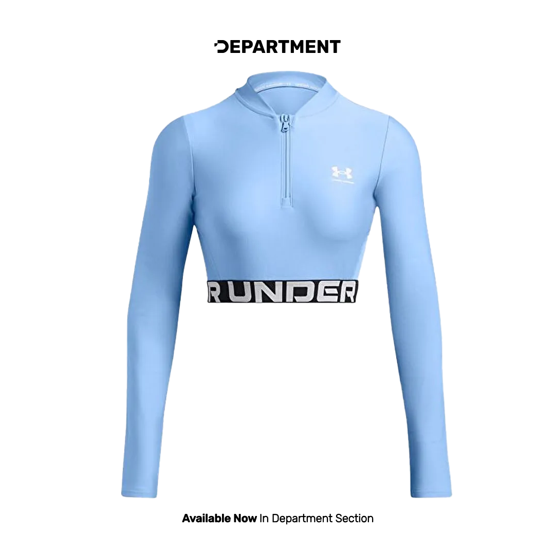 UNDER ARMOUR HEATGEAR RIB 1/4 ZIP LS