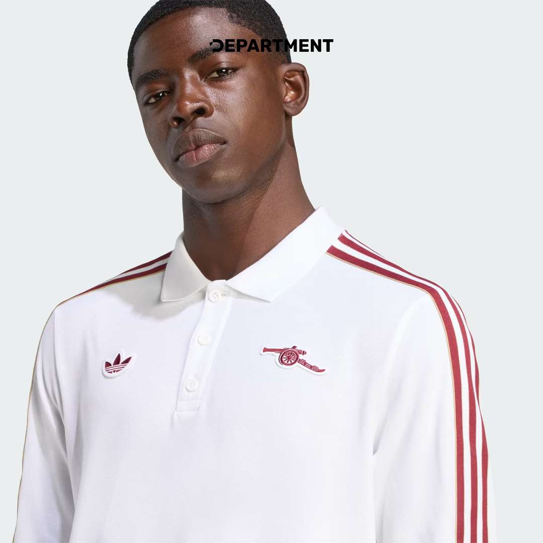 ADIDAS ARSENAL FC TERRACE ICONS POLO SHIRT LS