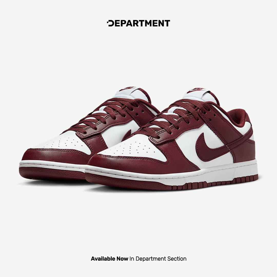 NIKE DUNK LOW RETRO "REDWOOD" Department