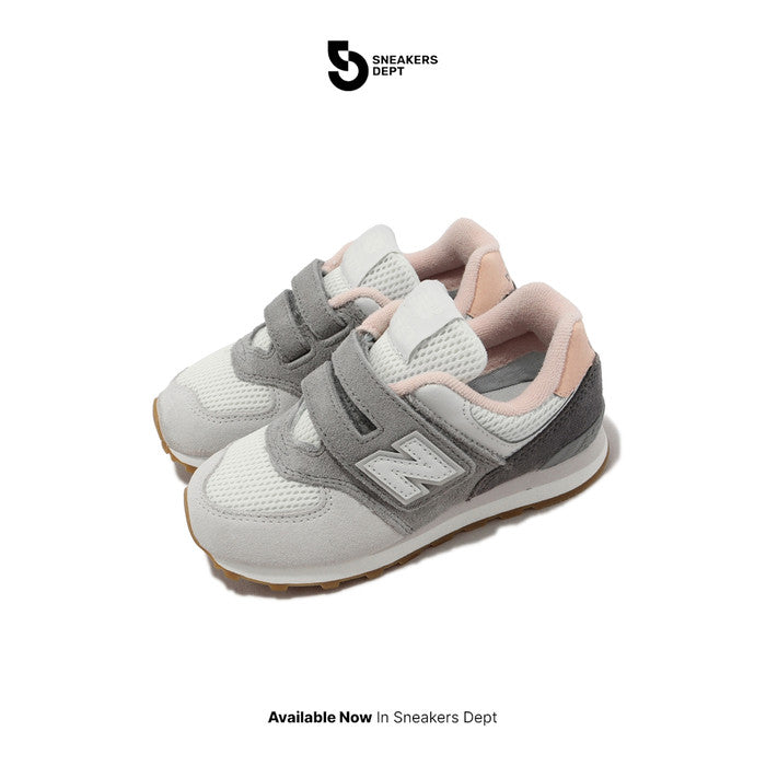 NEW BALANCE 574 HOOK & LOOP LITTLE KIDS PV574DGP