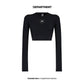 ADIDAS STELLA MCCARTNEY TRUESTRENGTH YOGA CROPPED LS