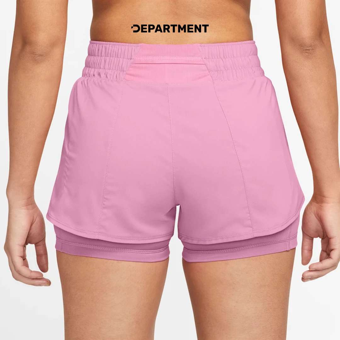 NIKE DRI-FIT ONE MID-RISE 3" 2-IN-1