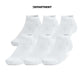 UNDER ARMOUR TRAINING COTTON 6PK LOW CUT