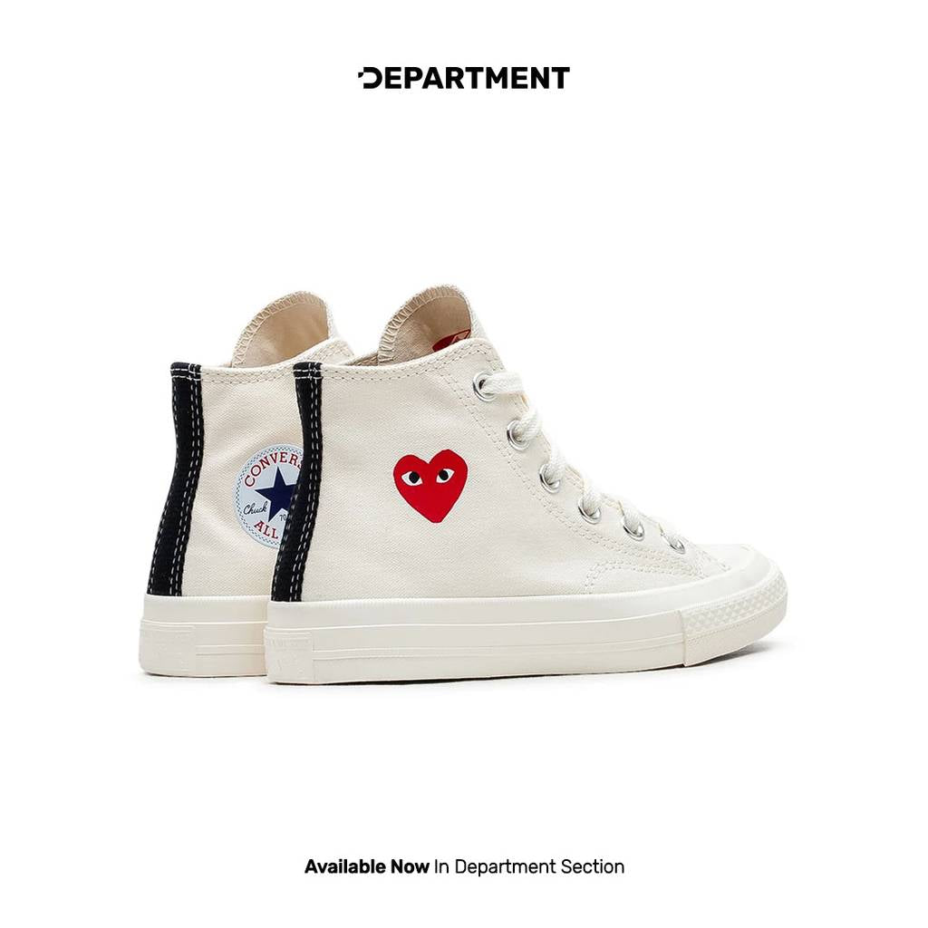 CONVERSE CHUCK 70 HI X CDG PLAY PS "SINGLE HEART"