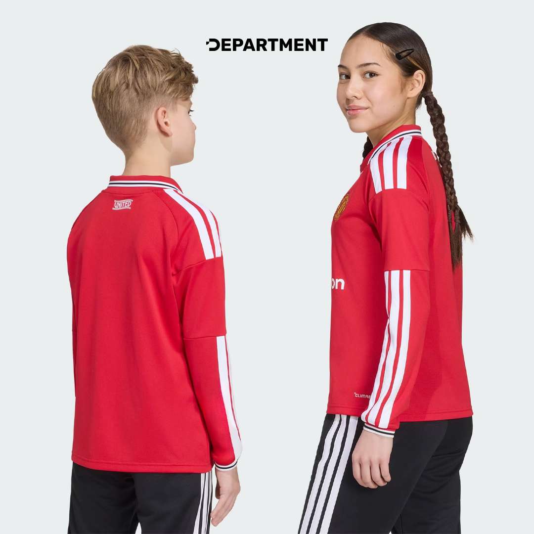 ADIDAS MANCHESTER UNITED FC 26/27 HOME KIDS LS