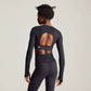 ADIDAS STELLA MCCARTNEY TRUESTRENGTH YOGA CROPPED LS