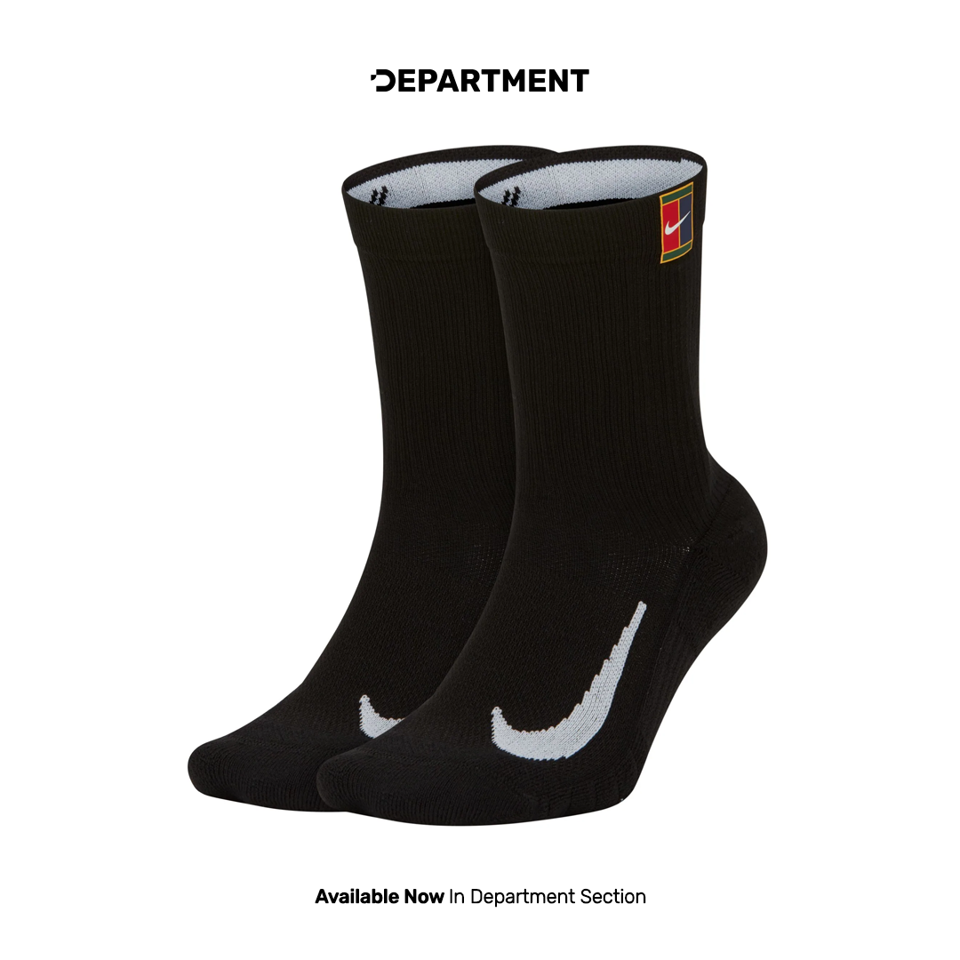 NIKE COURT MULTIPLIER CUSHIONED CREW 2P