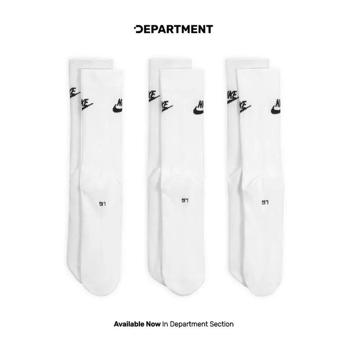 NIKE EVERYDAY ESSENTIAL CREW SOCKS 3PK