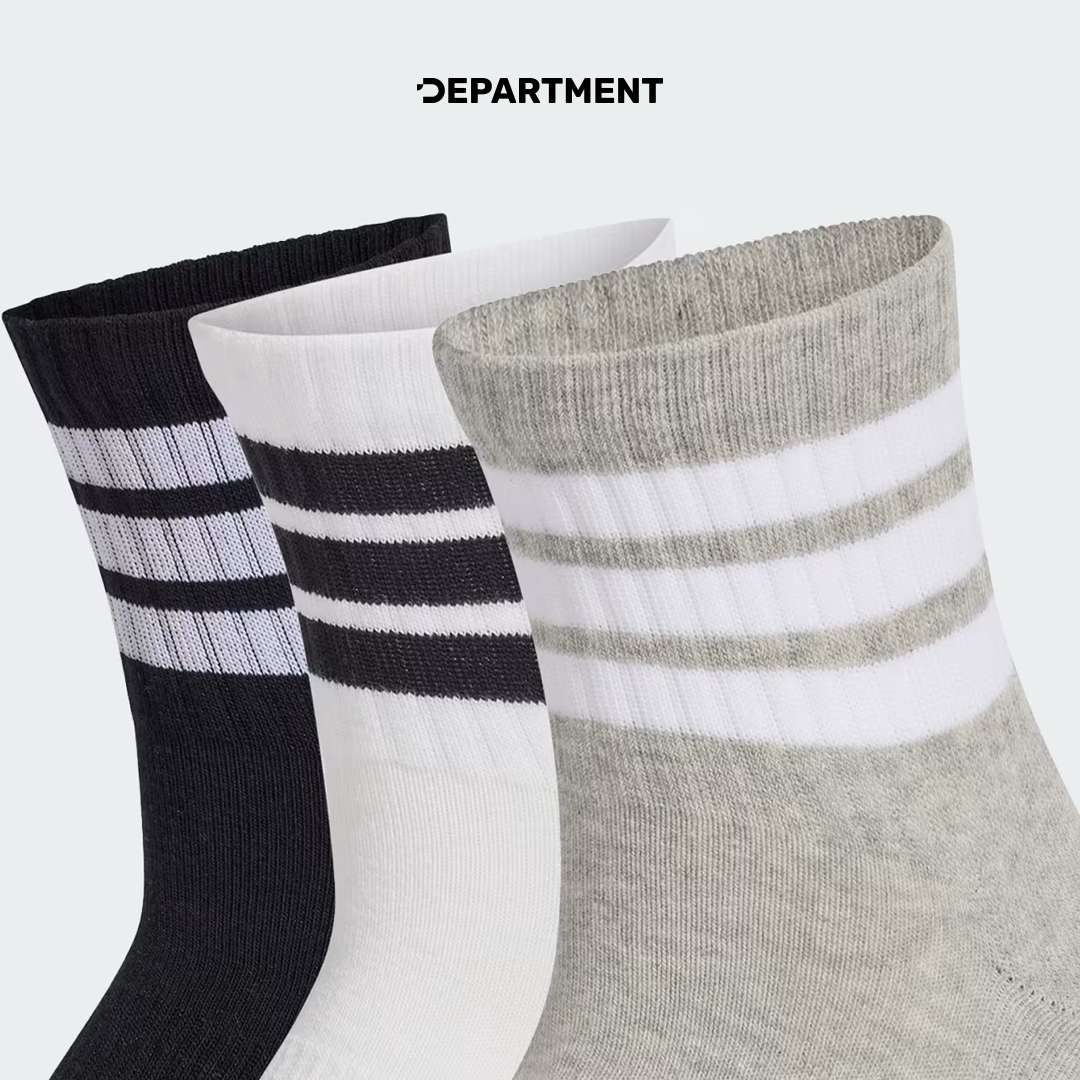 ADIDAS 3-STRIPES CUSHIONED SPORTSWEAR MID-CUT 3P