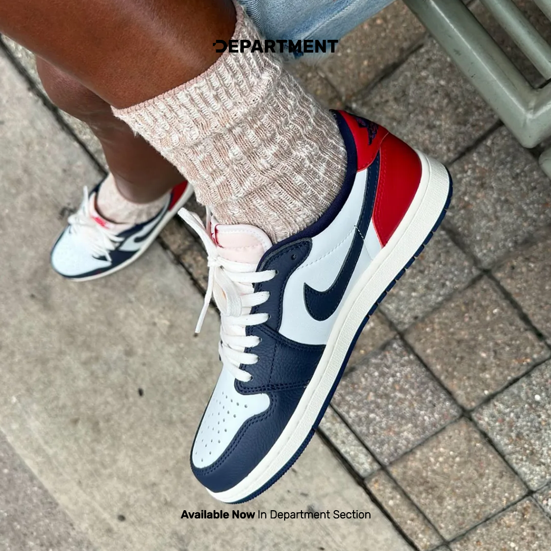 NIKE AIR JORDAN 1 RETRO LOW OG "HOWARD UNIVERSITY"