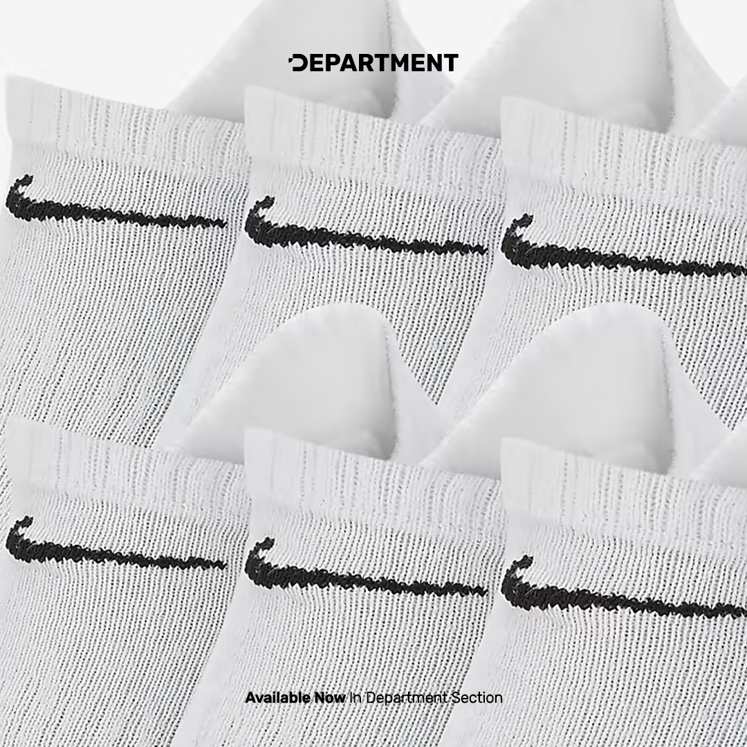 NIKE EVERYDAY CUSHIONED TRAINING NO-SHOW 6P