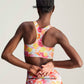 ADIDAS STELLA MCCARTNEY TRUEPURPOSE PRINTED BRA