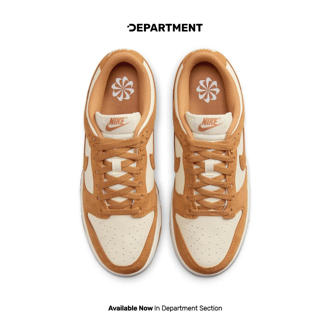 NIKE WMNS DUNK LOW NEXT NATURE "FLAX SUEDE"