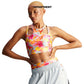 ADIDAS STELLA MCCARTNEY TRUEPURPOSE PRINTED SHINE CROP