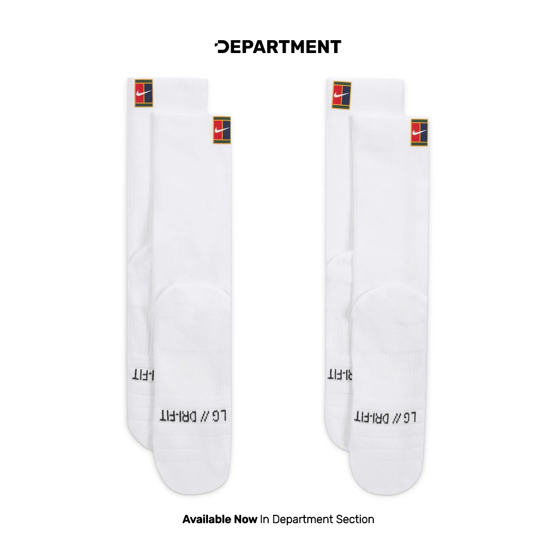 NIKE COURT MULTIPLIER CUSHIONED CREW 2P