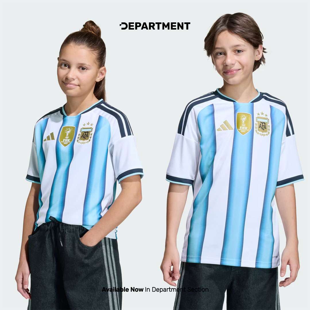 ADIDAS ARGENTINA 2026 WORLD CUP HOME MESSI KIDS