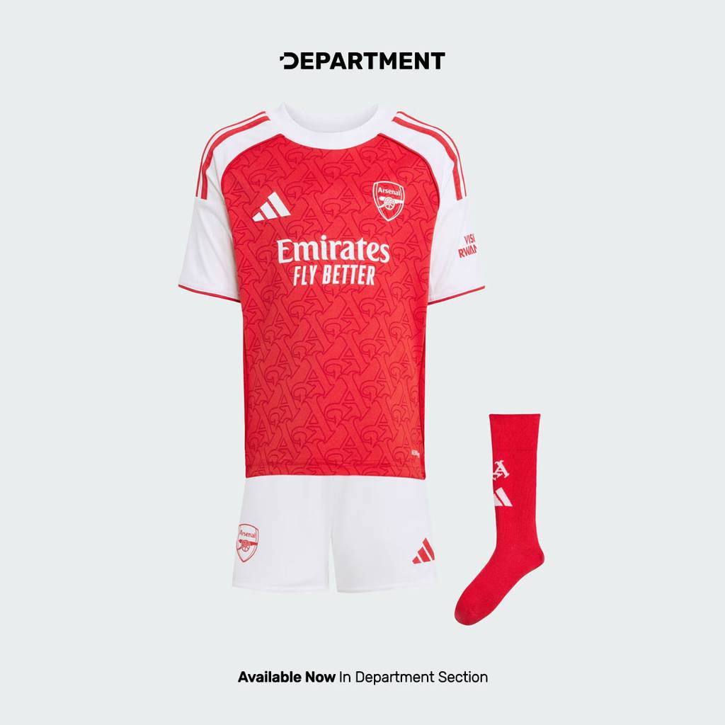 ADIDAS ARSENAL 25/26 HOME MINI KIT KIDS
