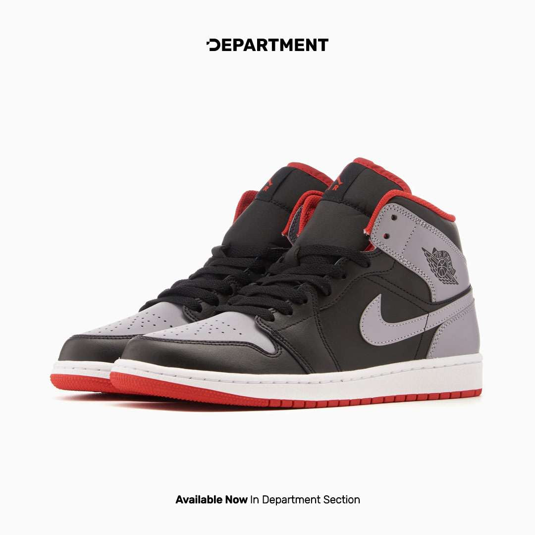 NIKE AIR JORDAN 1 MID "BRED SHADOW"